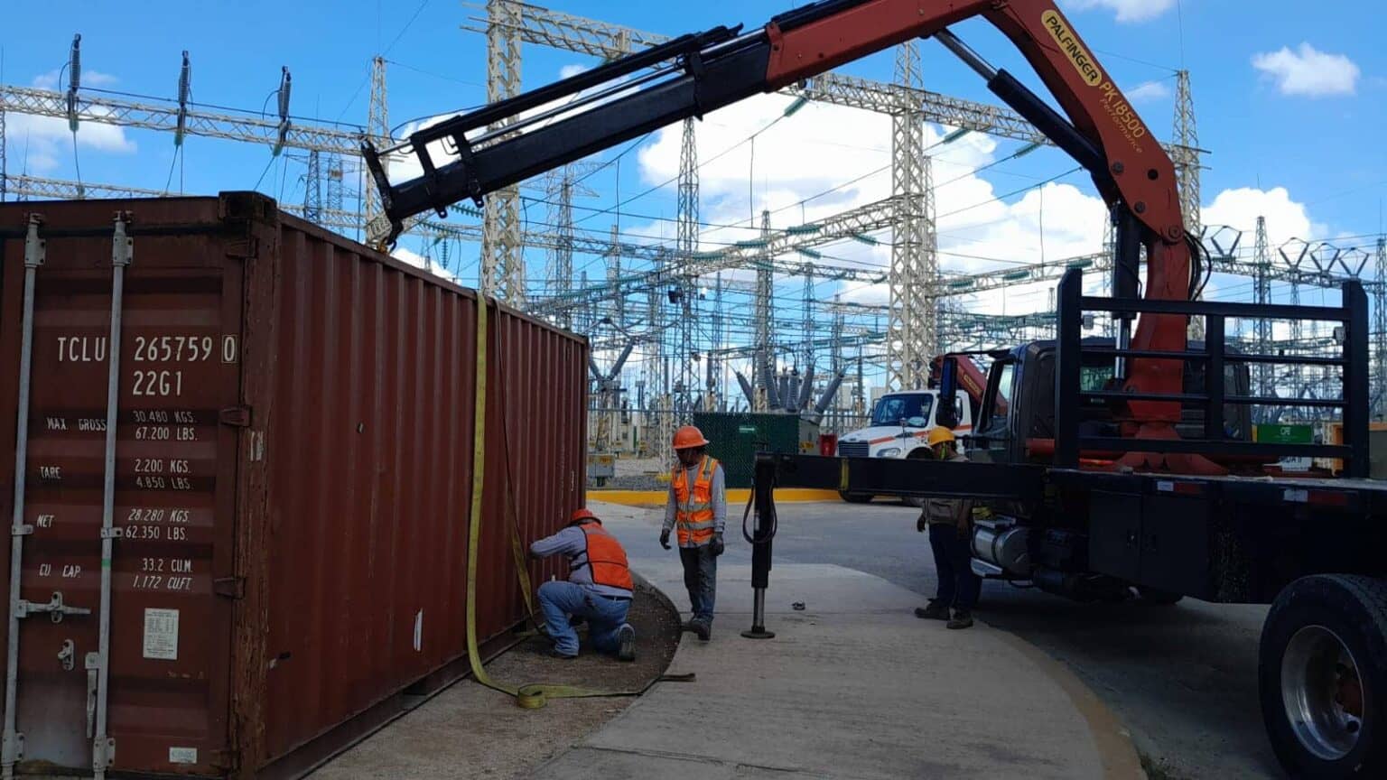 flete de contenedor CFE