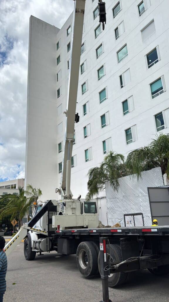 grúa para maniobras Mérida Yucatán